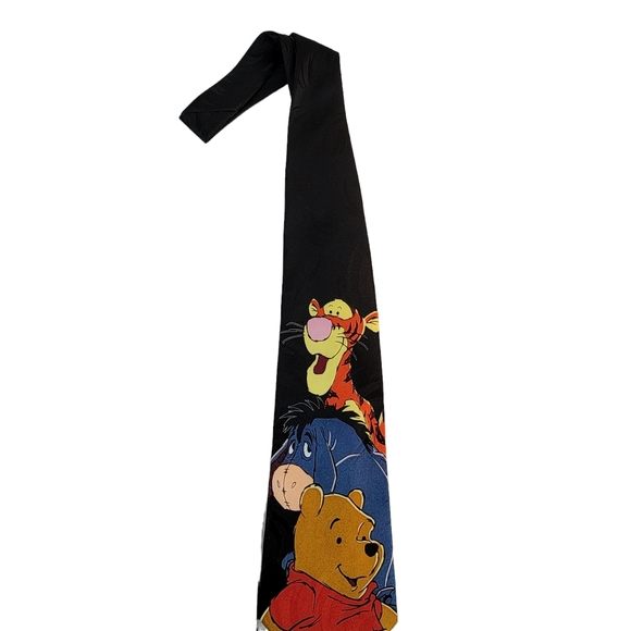 Disney Pooh Winnie the Pooh Tigger and Eeyore Cartoon Men's Tie - Picture 4 of 12